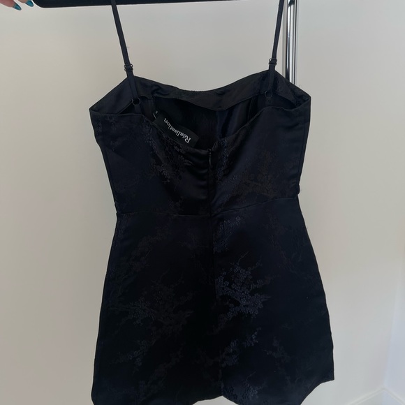 Realisation Par "Emilie" Black Silk Dress in Shibuya - Picture 2 of 5